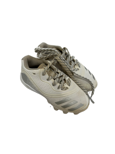 Used Adidas ICON V BB/SB Cleats White Youth 10.0 11692-S000138396