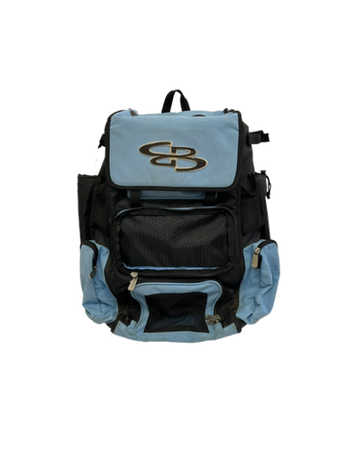 Used BoomBah SUPERPACK BB/SB Player Backpack Carolina Blue 11692-S000138405