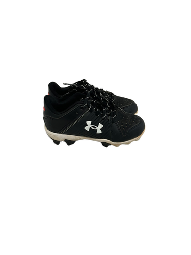 Used Under Armour LEADOFF BB/SB Cleats Black Youth 12.0 11692-S000139924