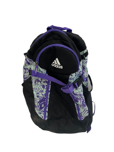 Used Adidas BACKPACK BB/SB Player Backpack Black And Purple 11692-S000139968