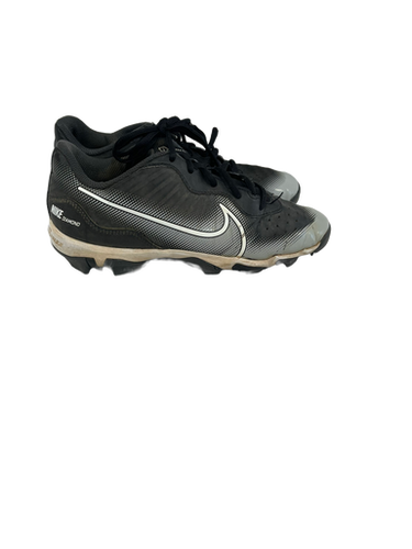 Used Nike ALPHA HUARACHE BB/SB Cleats Black Junior 05.5 11692-S000139998