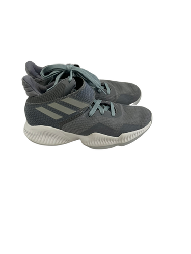 Used Adidas EXPLOSIVE BOUNCE Basketball Shoes M Grey Junior 05.5 11692-S000140000