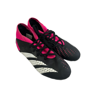 Used Adidas PREDATOR ACCURACY Soccer Cleats Pink And Black Junior 03 11692-S000140046