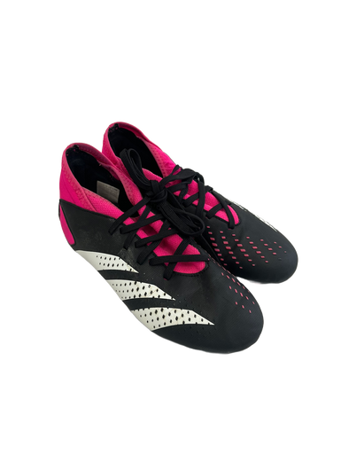 Used Adidas PREDATOR ACCURACY Soccer Cleats Pink And Black Junior 03 11692-S000140046