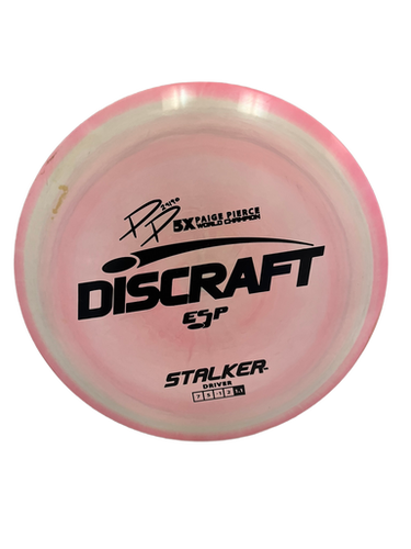 Used Discraft ESP PP STALKER Disc Golf Driver Pink 177g 11692-S000140053