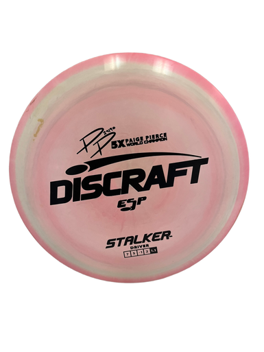 Used Discraft ESP PP STALKER Disc Golf Driver Pink 177g 11692-S000140053