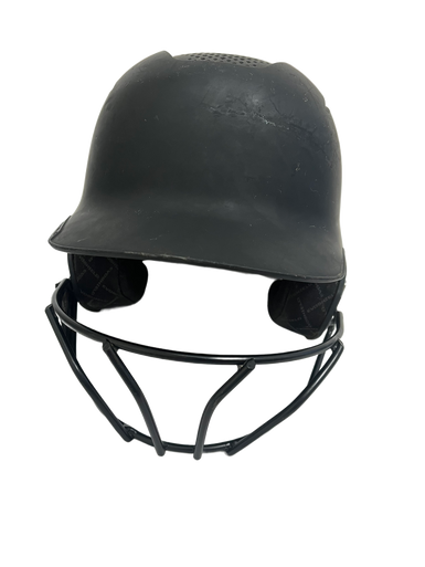 Used Evoshield XVT Batting Helmet w/Mask Black One Size 11692-S000140091
