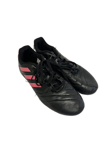 Used Adidas GOLETTO Soccer Cleats Black And Pink Senior 5 11692-S000140111