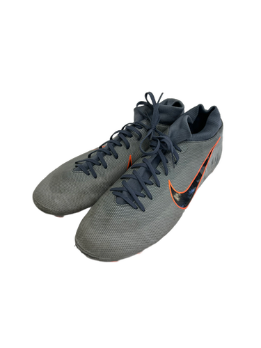 Used Nike MERCURIAL Soccer Cleats Grey Senior 10 11692-S000140121