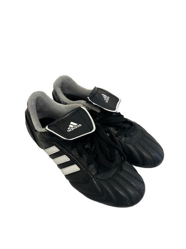 Used Adidas TRX HARD GROUND Soccer Cleats Black Junior 05.5 11692-S000140102