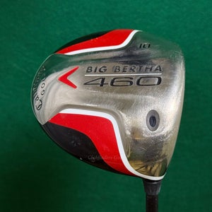 Callaway Big Bertha 460 10 Driver Aldila NVS 55-R Graphite Regular *DENT*