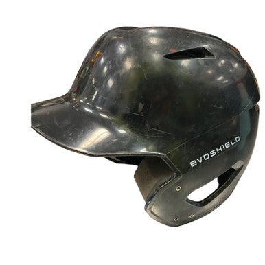 Used Evoshield EVOSHIELD HELMET Batting Helmet No Mask Black SM 11859-S000024544