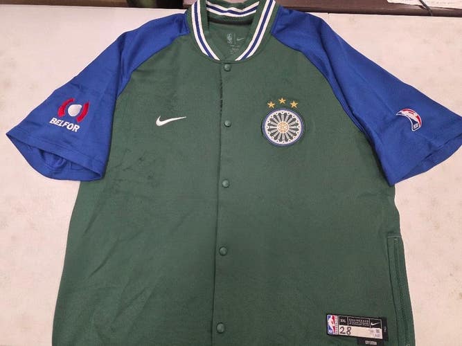 Detroit Pistons #28 Player Issued 2022/23 Basketball Season Warm Up XXL W/COA
