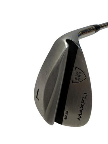 Used Maxfli 60/10 BLACK MAX Golf Chipper RH Lob Wedge 11835-S000197597