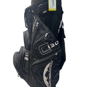Used Sun Mtn C130 Mens Stand Bag Black 11835-S000197635