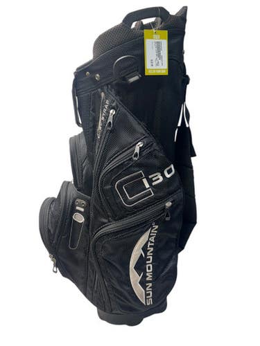 Used Sun Mtn C130 Mens Stand Bag Black 11835-S000197635