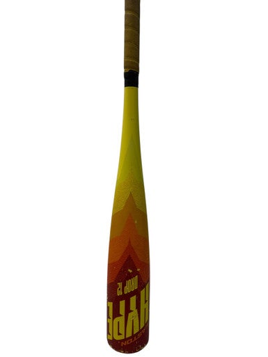 Used Easton 2023 HYPE FIRE BB/SB USSSA 2 3/4 Bat Yellow 27" 11835-S000197412