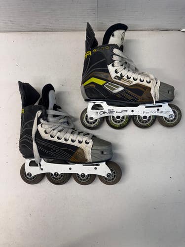 Used Bauer Roller Hockey Skates Black Youth 06.0 11835-S000197491