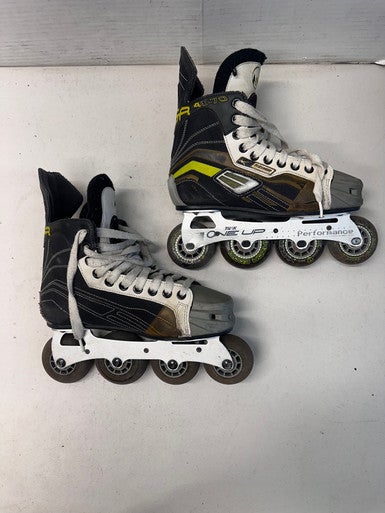 Used Bauer Roller Hockey Skates Black Youth 06.0 11835-S000197491
