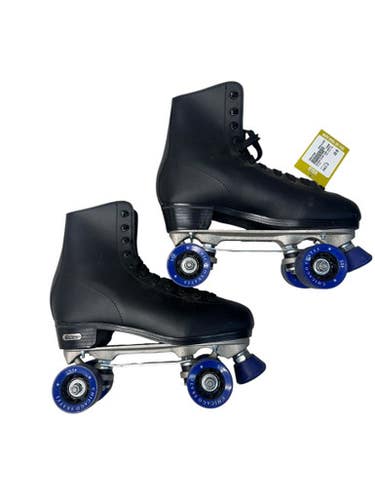 Used Chicago BLACK QUAD Senior Roller Quad Skates Black Senior 10 11835-S000197505