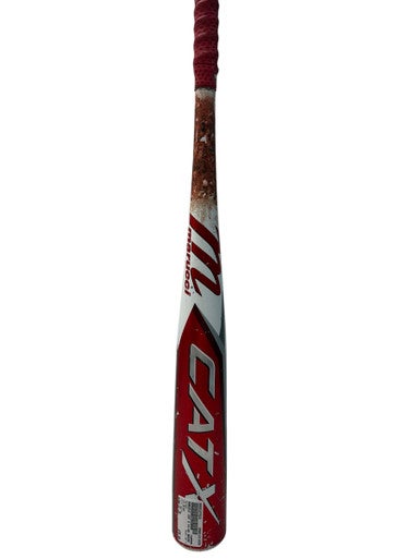 Used Marucci CAT X BB/SB High School -3 Bat White 31" 11835-S000197523