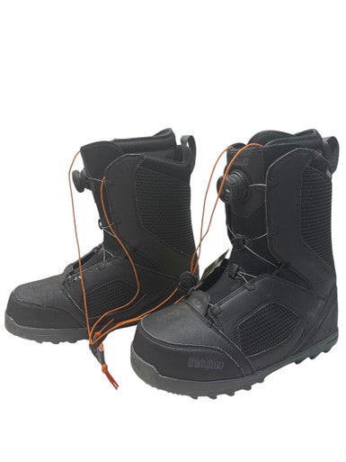 Used ThirtyTwo STW BOA Mens Snowboard Boots Black Senior 11.5 11835-S000197533