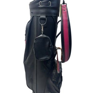 Used Cobra LADY COBRA CART BAG Mens Cart Bag Black And Pink 11835-S000197102