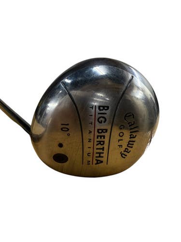 Used Callaway BIG BERTHA TITANIUM Mens Driver RH 10.0 Degree 11835-S000197156