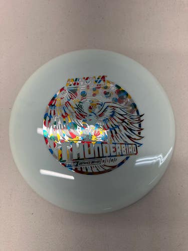 New Innova STAR THUNDERBIRD WONDER STAMP Disc Golf Driver White 168g 11835-S000196177