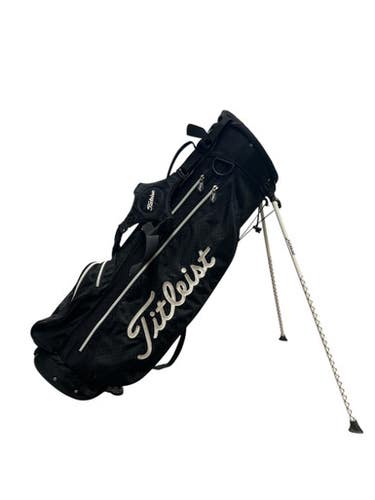 Used Titleist STAND BAG Mens Stand Bag Black And White 11835-S000197297