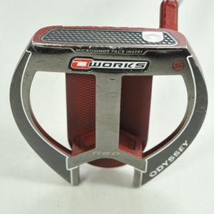 Odyssey O-Works 2-Ball Fang Red 35" Putter Right Steel # 199856