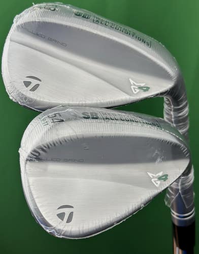 TaylorMade Milled Grind MG4 Wedge Set 54-11*, 58-11* Sand Lob SW LW Steel NEW!