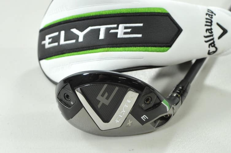 LEFT HANDED Callaway Elyte X 3-18* Hybrid Senior Flex Vanquish Graphite #201440