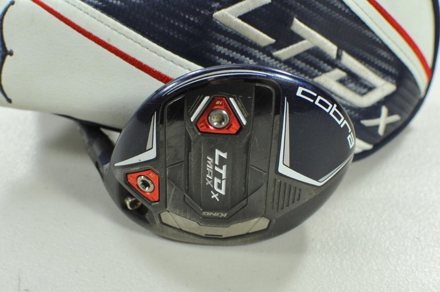 Cobra LTDx Max 3-15.5* Fairway Wood Stiff Right HZRDUS iM10 6.0 Graphite #201169