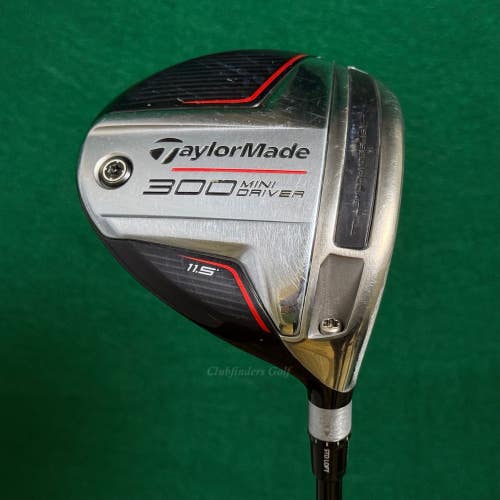 TaylorMade 300 11.5 Mini Driver Fujikura Speeder MD 6-X Graphite Extra Stiff