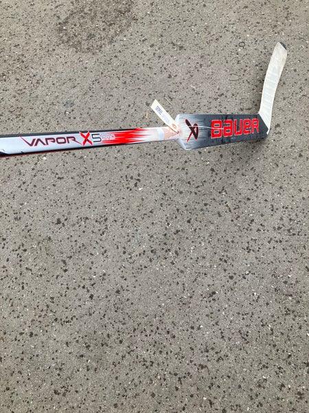 Intermediate Bauer Vapor X5 Pro Goalie Stick Regular 24" Paddle (Used)