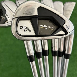 Callaway Rogue ST Max Iron Set 5-A / True Temper Elevate 95 Stiff