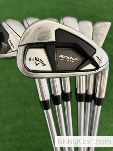 Callaway Rogue ST Max Iron Set 5-A / True Temper Elevate 95 Stiff