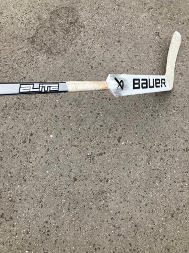 Intermediate Bauer Elite Goalie Stick Regular 24" Paddle (Used)