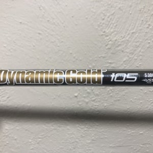 Dynamic Gold 105, VSS Pro S300 Stiff Flex Steel Iron Shaft .355, 35.25" 8-Iron