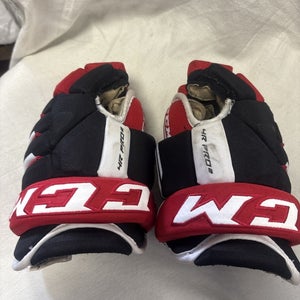 Junior Size 11 Inch CCM TACKS 4R PRO 2 Ice Hockey Player Gloves