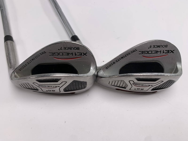 XE1 The Ultimate Wedge Set 59* 8 65* 7 Wedge Steel Mens RH