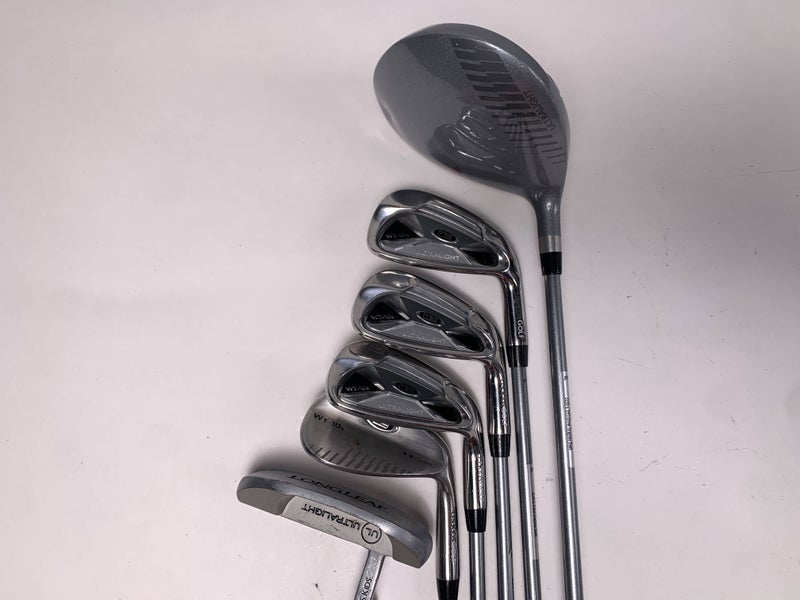 US Kids Ultralight WT-10s Set Driver 6-PW+SW Putter 60" Youth Junior RH HC