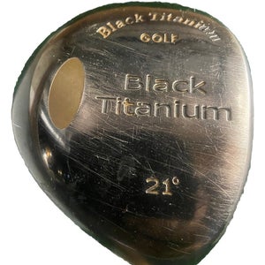 Black Titanium Golf 7 Wood 21* Men's RH Regular Flex Graphite 42" New Grip
