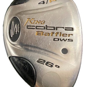 Cobra Baffler DWS 4/H Hybrid 26* 60g Senior Graphite 39.5" RH New Grip HC Nice