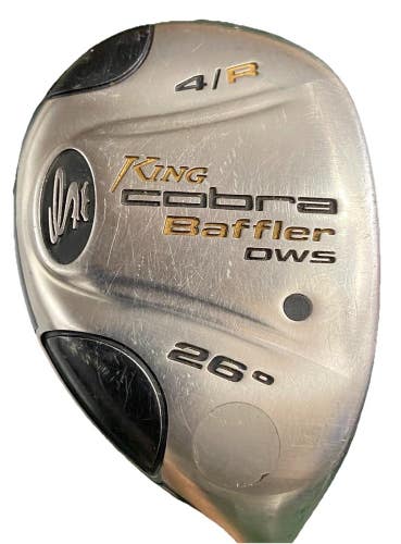 Cobra Baffler DWS 4/H Hybrid 26* 60g Senior Graphite 39.5" RH New Grip HC Nice