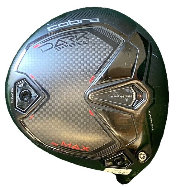 Cobra Dark Speed Max Driver Head Only 10.5* With Adjustment Screw 9-12 RH Nice