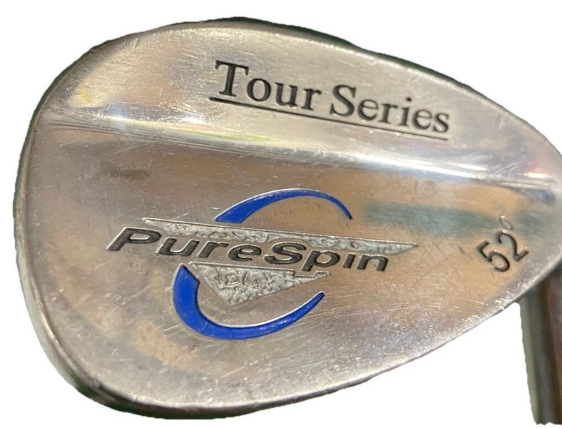 PureSpin Tour Series Scoring Face A Gap Wedge 52* Stiff Steel 34.5" RH New Grip