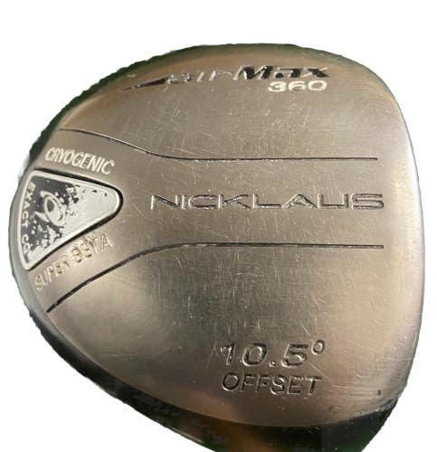 Nicklaus AirMax 360cc Offset Ti Driver 10.5* Ladies Graphite 44" RH New Grip