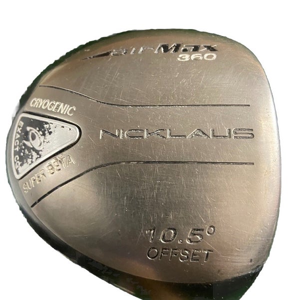 Nicklaus AirMax 360cc Offset Ti Driver 10.5* Ladies Graphite 44" RH New Grip